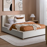 Temple &amp; Webster Hyde Upholstered Bed