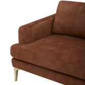Temple &amp; Webster Darya 3 Seater Velvet Sofa