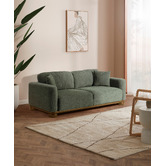 Temple &amp; Webster Shaw Premium 3 Seater Sofa