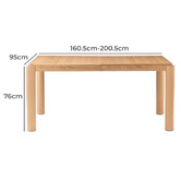 Temple &amp; Webster Kiari Extendable Dining Table