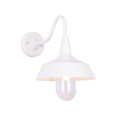Temple &amp; Webster Melrose Gooseneck Outdoor Wall Light