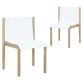Temple &amp; Webster Arlen Acacia Wood Outdoor Dining Chairs