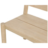 Temple &amp; Webster Andie Eucalyptus Wood Garden Bench