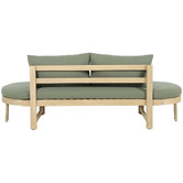 Temple &amp; Webster Martinique Acacia Wood Outdoor Daybed