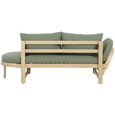 Temple &amp; Webster Martinique Acacia Wood Outdoor Daybed