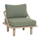 Temple &amp; Webster Bilgola Acacia Wood Outdoor Lounge Chair