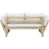 Temple &amp; Webster Martinique Acacia Wood Outdoor Daybed