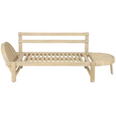 Temple &amp; Webster Martinique Acacia Wood Outdoor Daybed