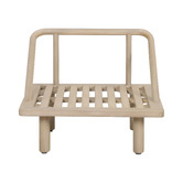 Temple &amp; Webster Bilgola Acacia Wood Outdoor Lounge Chair