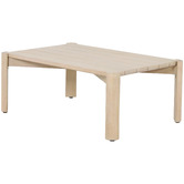 Temple &amp; Webster Palma Eucalyptus Wood Outdoor Coffee Table