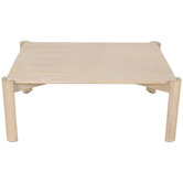 Temple &amp; Webster Palma Eucalyptus Wood Outdoor Coffee Table