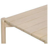 Temple &amp; Webster Palma Eucalyptus Wood Outdoor Coffee Table