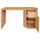 Temple &amp; Webster Stevie Pillar 140cm Desk