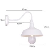 Temple &amp; Webster Melrose Gooseneck Outdoor Wall Light