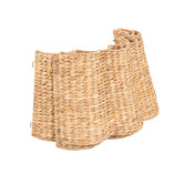 Temple &amp; Webster Wavy Water Hyacinth Christmas Tree Skirt