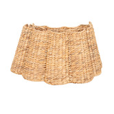 Temple &amp; Webster Wavy Water Hyacinth Christmas Tree Skirt