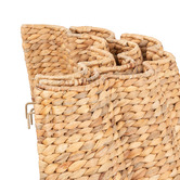 Temple &amp; Webster Wavy Water Hyacinth Christmas Tree Skirt