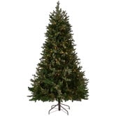 Temple &amp; Webster Nordic Spruce Pre-lit Christmas Tree