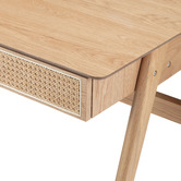Temple &amp; Webster Light Timber Torsby Writing Desk