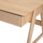 Temple &amp; Webster Light Timber Torsby Writing Desk