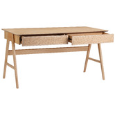Temple &amp; Webster Light Timber Torsby Writing Desk