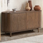 Temple &amp; Webster 150cm Premium Cannes Curved Sideboard