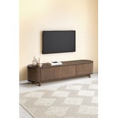 Temple &amp; Webster Cannes Curved Entertainment TV Unit