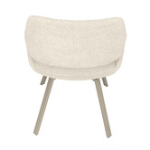 Temple &amp; Webster Jake Boucle Swivel Dining Chairs
