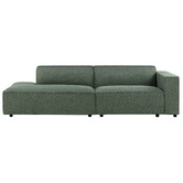 Temple &amp; Webster Russo 4 Seater Upholstered Sofa with Chaise