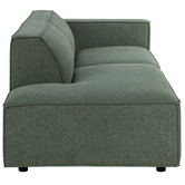Temple &amp; Webster Russo 4 Seater Upholstered Sofa with Chaise
