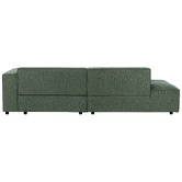 Temple &amp; Webster Russo 4 Seater Upholstered Sofa with Chaise