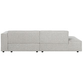 Temple &amp; Webster Russo 4 Seater Upholstered Sofa with Chaise