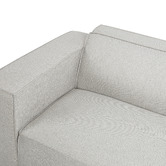 Temple &amp; Webster Russo 4 Seater Upholstered Sofa with Chaise