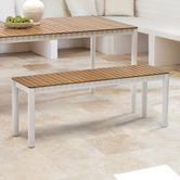 Temple &amp; Webster 2 Seater Coogee Outdoor Dining Bench