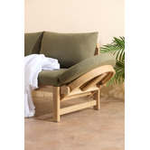 Temple &amp; Webster Martinique Acacia Wood Outdoor Daybed