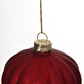 Temple &amp; Webster Set of 6 Mottled Glass Baubles