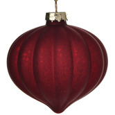 Temple &amp; Webster Set of 6 Mottled Glass Baubles