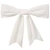 Temple &amp; Webster Set of 6 Velvet Bow Christmas Tree Clips