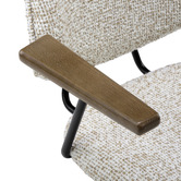 Temple &amp; Webster Addie Boucle Office Chair