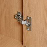 Temple &amp; Webster Gina Arch 2 Door Cupboard
