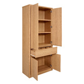 Temple &amp; Webster 185cm Taylor 4 Door 1 Drawer Cupboard