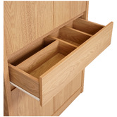 Temple &amp; Webster 185cm Taylor 4 Door 1 Drawer Cupboard