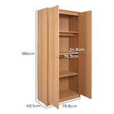 Temple &amp; Webster Gina Arch 2 Door Cupboard