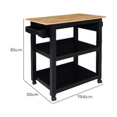 Temple &amp; Webster Graceland Kitchen Trolley