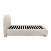 Temple &amp; Webster Paloma Boucle Gas Lift Storage Bed