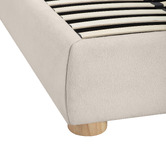 Temple &amp; Webster Paloma Boucle Gas Lift Storage Bed