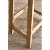 Temple &amp; Webster 65cm Nisha Mango Wood Bar Stool