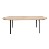Temple &amp; Webster Brooke Curved Coffee Table