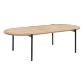 Temple &amp; Webster Brooke Curved Coffee Table