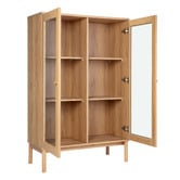 Temple &amp; Webster Bruno 2 Door Display Cabinet